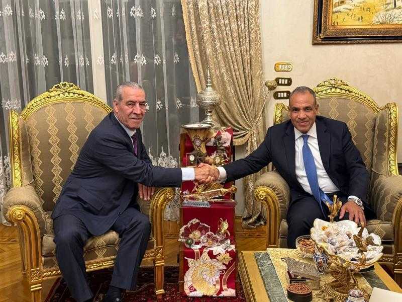 وزير‎ الخارجية يستقبل نائب رئيس فلسطين ونائب رئيس اللجنة التنفيذية لمنظمة التحرير الفلسطينية