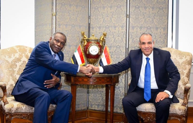 وزير الخارجية يستقبل وزير الدولة بوزارة الخارجية السودانية