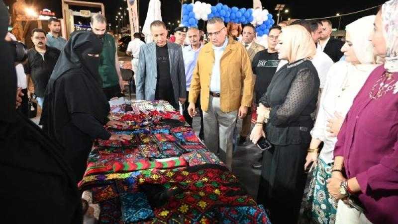 محافظ جنوب سيناء يفتتح معرض ”التجلي” للصناعات اليدوية بشرم الشيخ