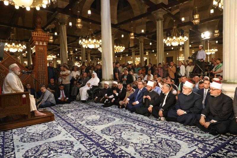 مفتي الجمهورية يشهد احتفال الطرق الصوفية بذكرى المولد النبوي الشريف| صور