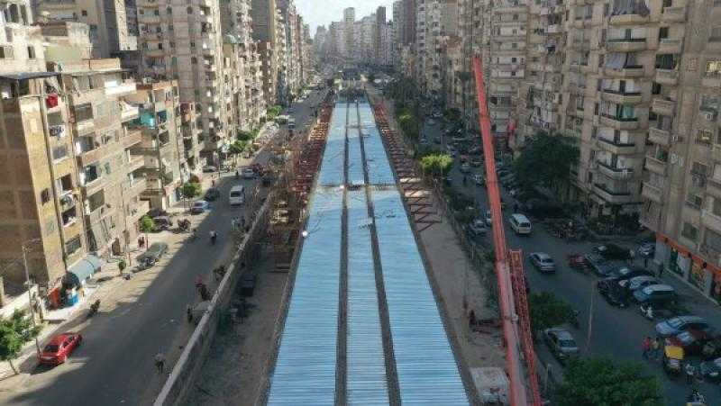 النقل: تقدم ملحوظ بأعمال المرحلة الأولى من مترو الإسكندرية