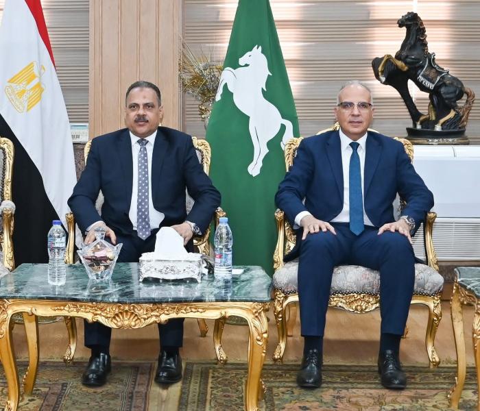 وزير الموارد المائية والري يشارك في احتفالات محافظة الشرقية بعيدها القومي