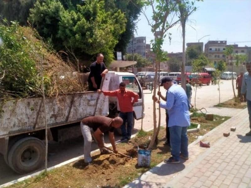 منال عوض تتابع الموقف التنفيذي للمرحلة الرابعة من المبادرة الرئاسية ”100 مليون شجرة”