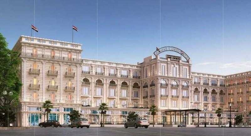وزير قطاع الأعمال العام يتفقد مشروع إحياء فندق الكونتيننتال التاريخي بوسط القاهرة