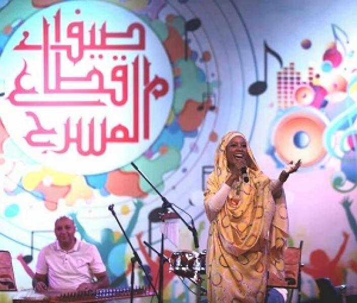 رباب ناجي تتألق بأغاني الفلكلور المصري على ساحة الهناجر
