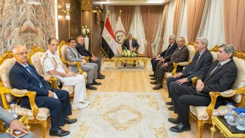 تعاون استراتيجي مرتقب.. الإنتاج الحربي تستعرض إمكانياتها أمام سفير إيطاليا