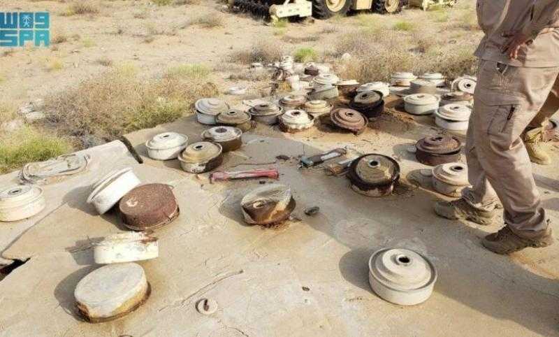 “مسام” ينزع 767 لغمًا من الأراضي اليمنية خلال أسبوع