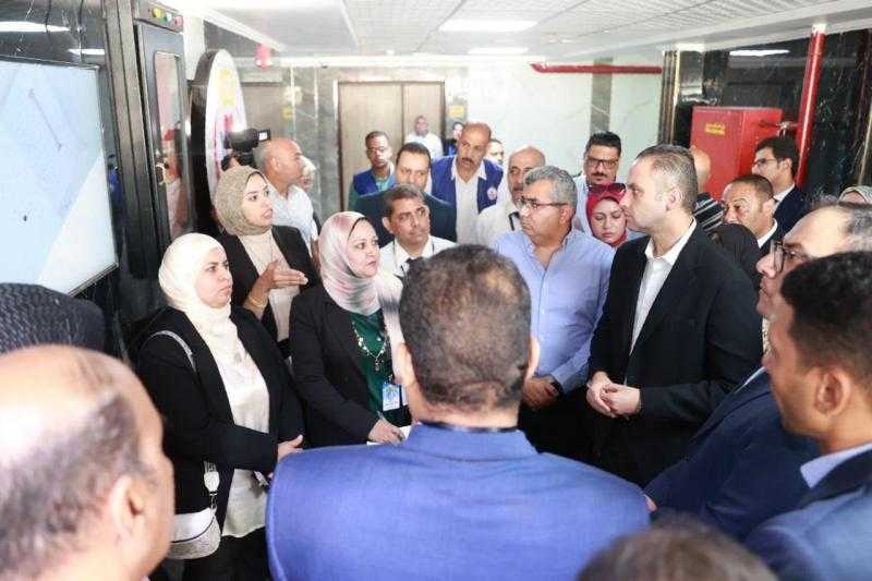 نائب وزير الصحة يتفقد المعهد الفني الصحي بمحافظة أسيوط