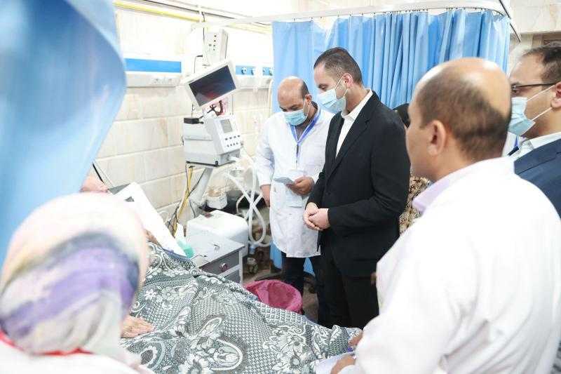نائب وزير الصحة يتفقد مستشفيي الصحة النفسية والصدر بأسيوط