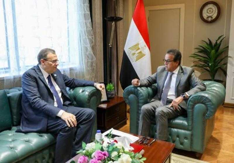 وزير الصحة يستقبل رئيس المركزي للتنظيم والإدارة لتعزيز التعاون في تطوير المنظومة الصحية