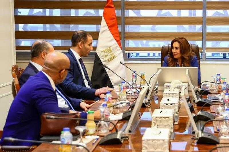 وزيرة التنمية المحلية تبحث مع Edge Conn تعزيز البنية التكنولوجية ودعم التحول الرقمي بالمحليات