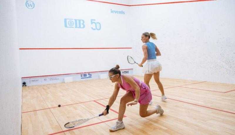 ختام الأدوار التمهيدية لبطولة CIB المفتوحة للإسكواش 2025 وتأهل ثمانية لاعبين ولاعبات إلى الجدول الرئيسي