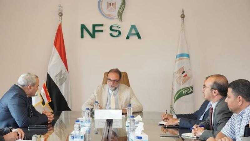 رئيس سلامة الغذاء يبحث مع رئيس هيئة الموانئ البرية والجافة سبل تيسير حركة تجارة الأغذية