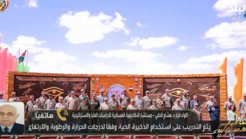 هشام الحلبي: «النجم الساطع» يعكس احترافية القوات المسلحة المصرية