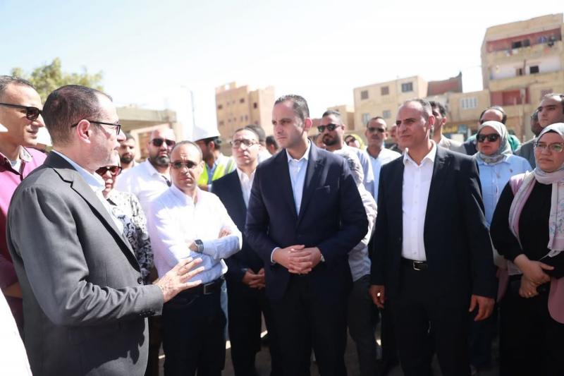 نائب وزير الصحة يتفقد معهد الفني الصحي ومنشآت صحية ببني سويف