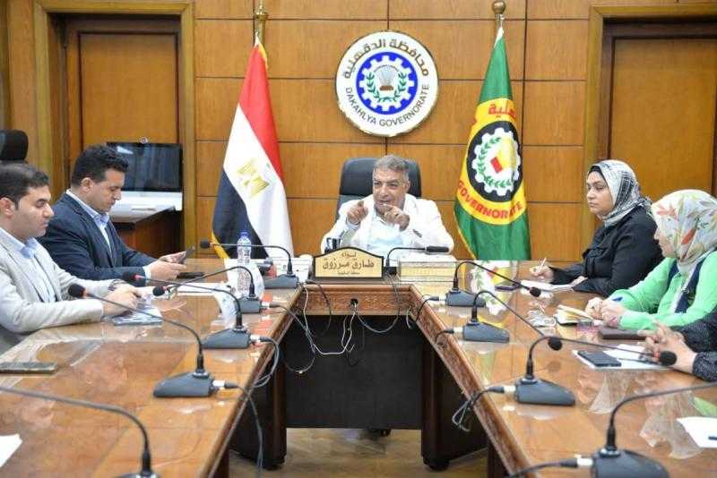 محافظ الدقهلية بدء تشغيل محطة بلقاس لمياه الشرب خلال أسبوعين بحد أقصى