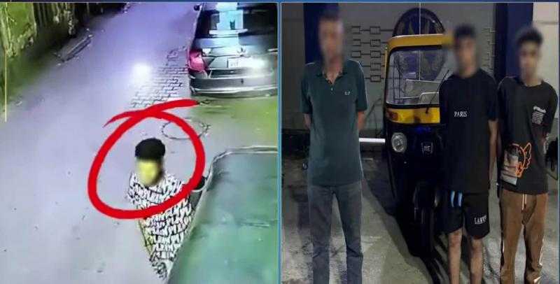ضبط المتهمين بسرقة مركبة توك توك في الجيزة