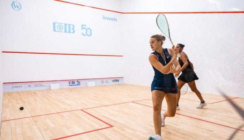 انتهاء منافسات دور الـ64 من بطولة CIB المفتوحة للإسكواش 2025 بتأهل 31 لاعبًا ولاعبة إلى دور الـ32