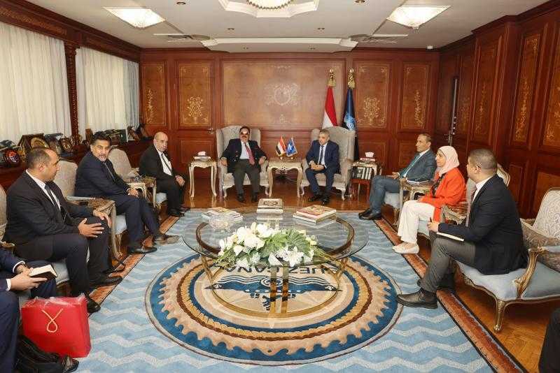 أسامة ربيع يبحث عقد شراكة في مجال الأمن الغذائي بمشروعات قناة السويس