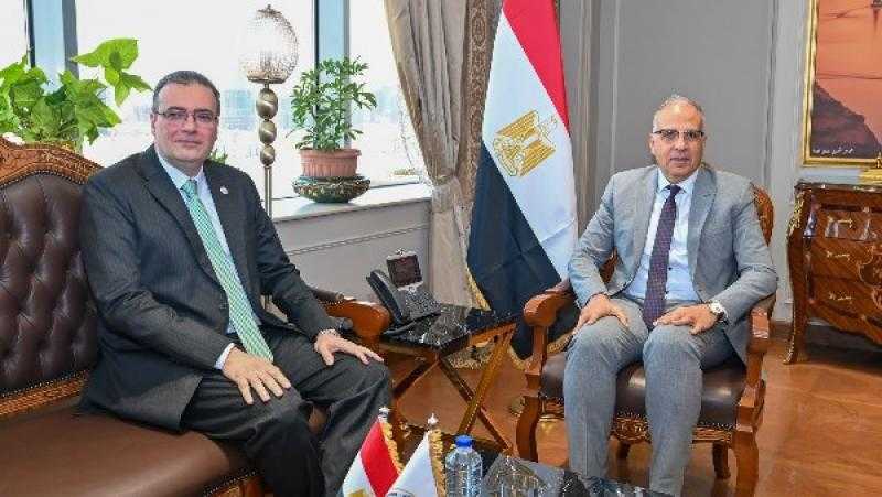 وزير الري يبحث مع رئيس ”التنظيم والإدارة” أعمال التطوير المؤسسي بالوزارة