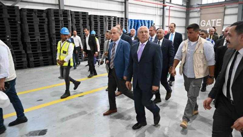كامل الوزير يصطحب وفد الشركات الأمريكية بميناء الإسكندرية لعرض الفرص الاستثمارية