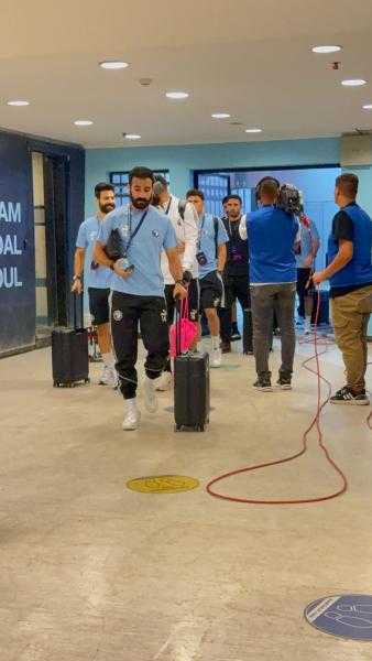 بيراميدز يصل استاد الدفاع الجوي استعدادًا لمواجهة أوكلاند سيتي بكأس إنتركونتيننتال.. صور