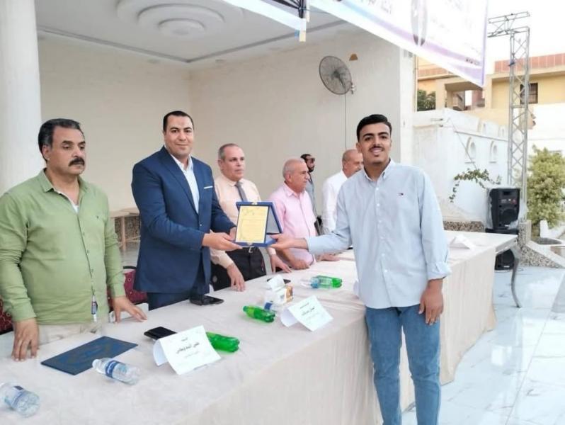 تكريم أوائل شهادة الثانوية العامة ببيلا بمحافظة كفر الشيخ