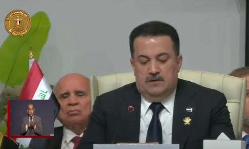 رئيس الوزراء العراقي: يجب الانتقال من مرحلة الإدانة إلى العمل الجماعي لمواجهة الانتهاكات الإسرائيلية
