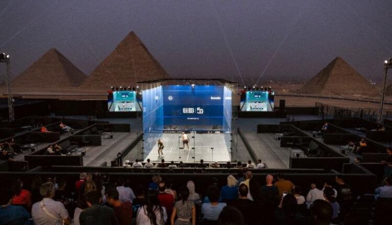 دور الـ16 من بطولة CIB المفتوحة للإسكواش 2025..سيطرة مصرية واضحة