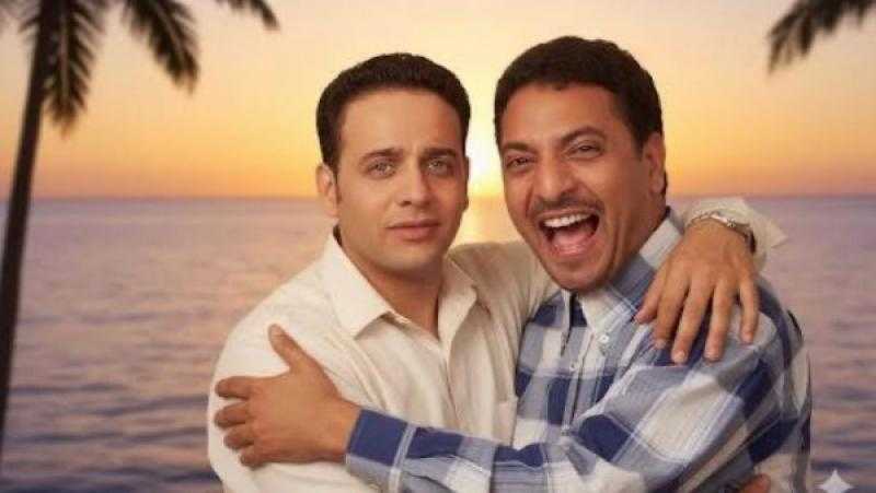 سمير سبوت.. فتحي عبد الوهاب يشارك في تريند صور الذكاء الاصطناعي