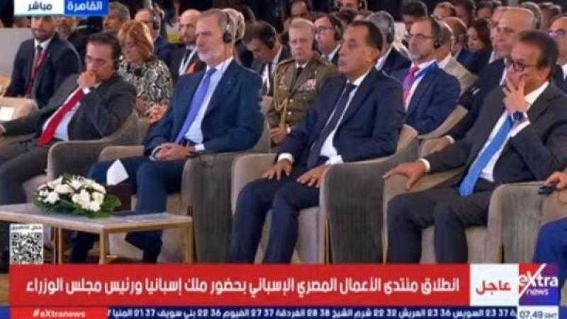 ملك إسبانيا: نسعى لتحويل الإمكانات المشتركة مع مصر إلى مشاريع ملموسة