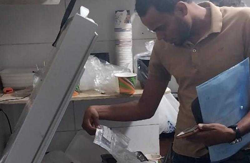 إنذارات ومحاضر في حملات رقابية بالإسكندرية