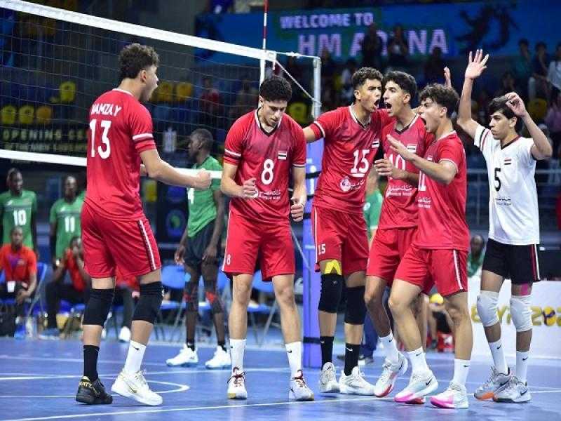 اليوم.. منتخب الشباب يواجه الكاميرون في نهائي بطولة أفريقيا للكرة الطائرة