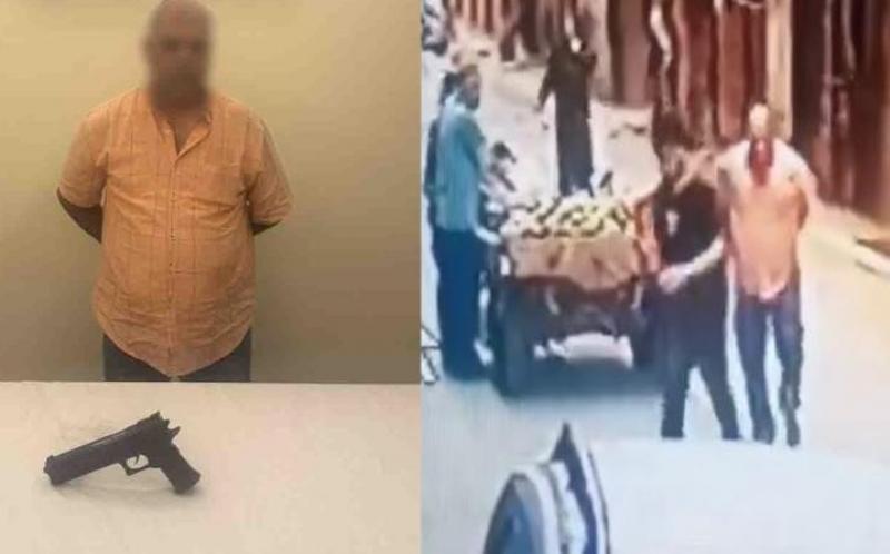 فيديو مثير يقود لضبط جزار هدد جيرانه بمسدس بلاستيك في بولاق الدكرور
