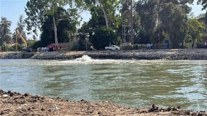 انفجار خط غاز في بحر مويس ببنها