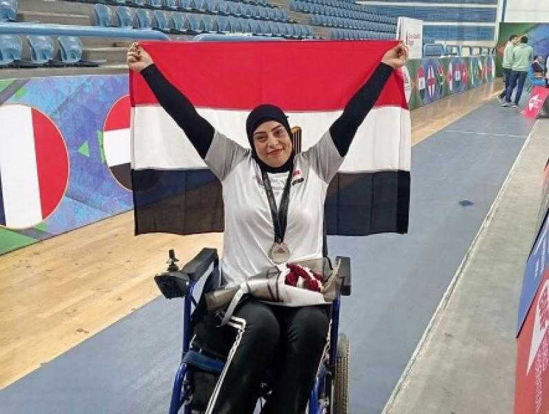 البارالمبية تنعى وفاة هدى شكرى لاعبة الريشة الطائرة