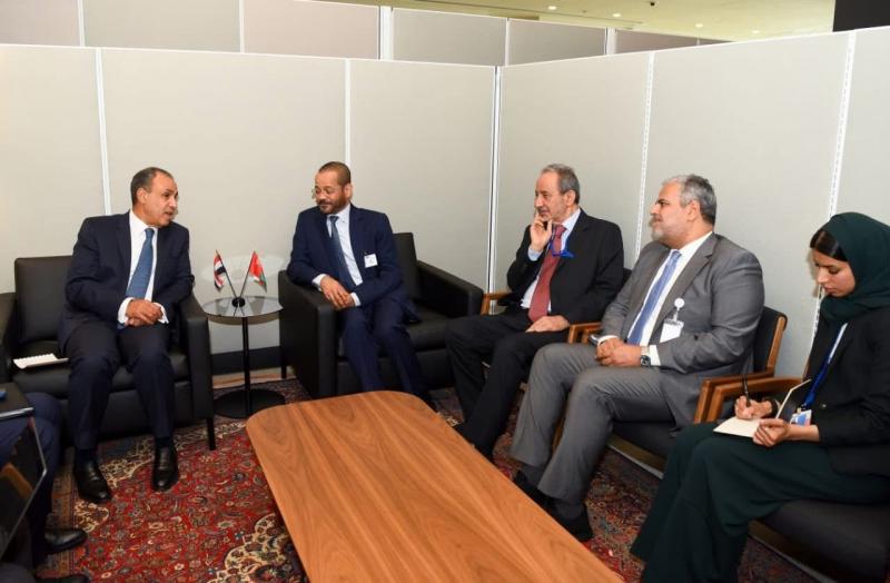وزير الخارجية يلتقي نظيره العُماني على هامش أعمال الجمعية العامة للأمم المتحدة