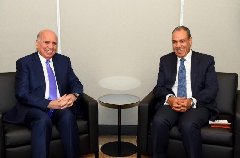 وزير الخارجية يلتقي نظيره العراقي على هامش أعمال الجمعية العامة للأمم المتحدة