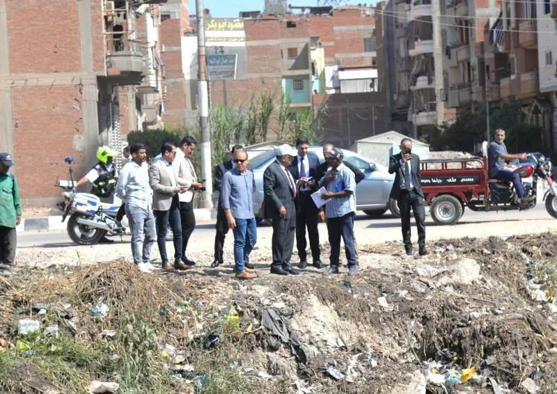 محافظ الدقهلية يتفقد أعمال إنشاء كوبري معلة بطلخا