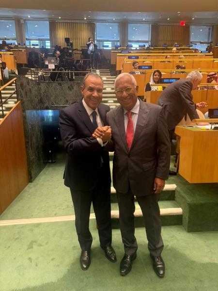 وزير الخارجية يلتقي مع رئيس المجلس الأوروبي على هامش أعمال الجمعية العامة في نيويورك