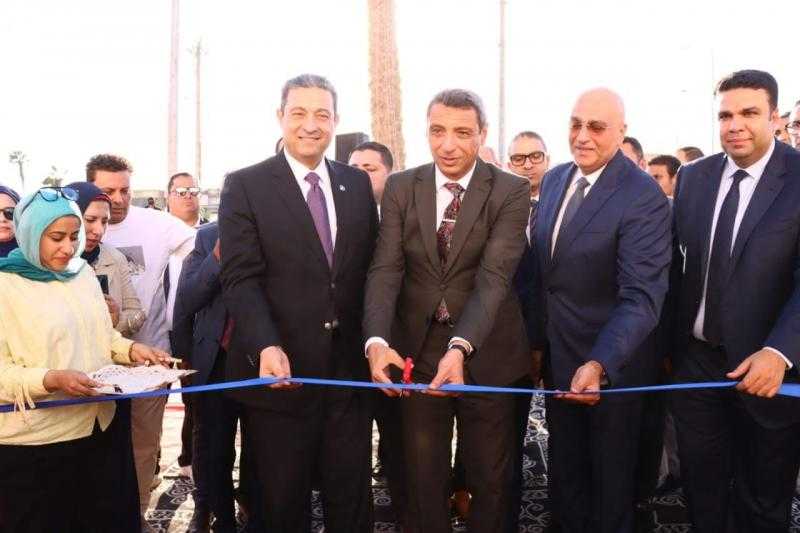 جهاز تنمية المشروعات يقيم معرض ”صنع في دمياط” بمحافظة السويس