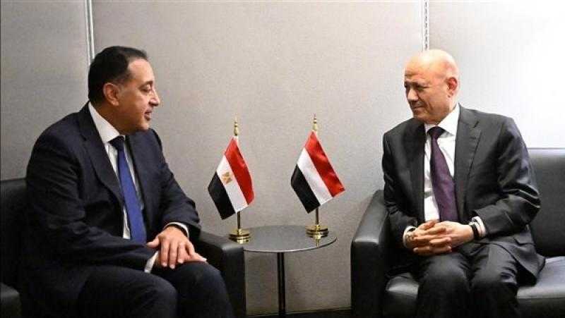 رئيس الوزراء يؤكد موقف مصر الداعم للحكومة الشرعية في اليمن