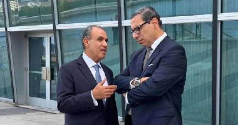 وزير الخارجية يلتقى مع نظيره القبرصى على هامش أعمال الجمعية العامة فى نيويورك