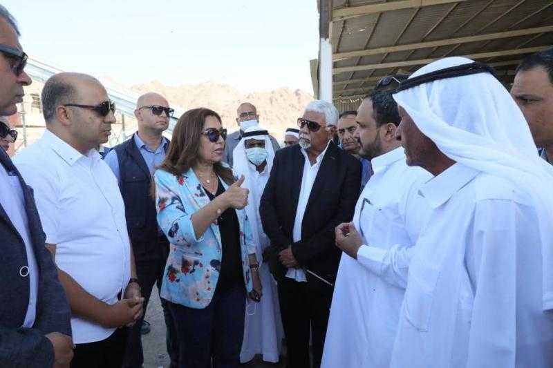 منال عوض تشدد على سرعة تسليم المدفن الصحى بجنوب سيناء وتشغيله خلال أسبوع