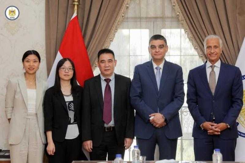 رئيس المصرية للشراء الموحد يستقبل وفد DAVID الصينية المتخصصة في الحضانات وأجهزة رعاية الأطفال