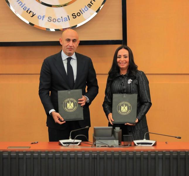 وزيرا التضامن الاجتماعي والتربية والتعليم يوقعان بروتوكول تعاون بشأن الانتفاع بمبنيين تابعين لوزارة التضامن الاجتماعي