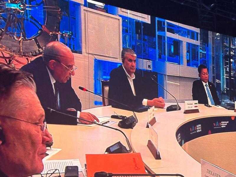 وزير الكهرباء والطاقة المتجددة يشارك فى مائدة مستديرة برئاسة الرئيس ”بوتين” حول الطاقة الذرية من نظام تكنولوجي إلى رؤية عالمية جديدة