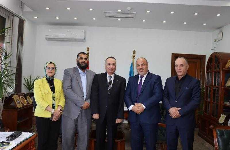 جامعة الإسكندرية تستقبل وفدًا ليبيًا لبحث التعاون الأكاديمي والبحثي