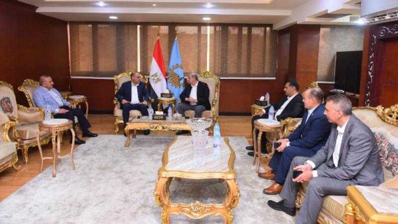 محافظ الغربية يستقبل وزير العمل لزيارة موقع حريق مصنع المحلة وتقديم واجب العزاء