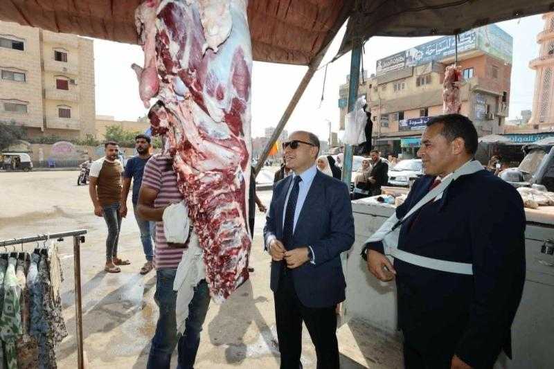 محافظ كفر الشيخ يتفقد معرض أهلا مدارس لمستلزمات الطلاب وأسرهم بمدينة الحامول